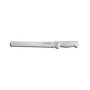Dexter Russell 12 Scalloped Commercial Bread Meat Knife Slicer White Handle