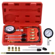 8pcs Engine Cylinder Compression auto Tester Kit gauge M8 M10 M12 M14 Gas motor