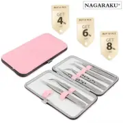 NAGARAKU Eyelash Extension Tweezers Russian 3D 6D Volume Lash Extensions Set Kit