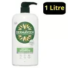 DermaVeen Oatmeal Shampoo 1 Litre Pump for Dry, Flaky or Sensitive Scalps 1L