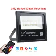 Tuya APP Smart Wifi LED RGBWC Color Flood Light AC220V 30W Outdoor IP66 Waterpro