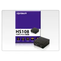 在飛比找蝦皮購物優惠-Uptech登昌恆 HS108 HDMI 2-Port分配器