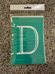 Chalk Couture Transfer Size A | MONOGRAM LETTER D | 5X7 NEW stencil