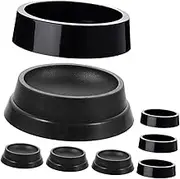 COHEALI 8pcs Non Slip Caster Cups for Furniture Durable Caster Protectors Prevents Sliding and Floor Damage for Chairs and Tables Compact and Lightweight Design