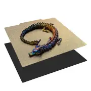 310x310mm Qidi Plus 4 Build Plate PEI Sheet Double Sided Textured 310x310
