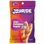 New Ryan Trahan’s Joyride Candy SOUR RAINBOW ROPES Soft Chewy Sugar 3.5oz
