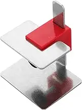 ERINGOGO Wardrobe Door Installation Tool Cabinet Hinge Installation Aid Door Mounting Jig Quick Cabinet Door Installation Tool Install on Cabinet Door Stainless Steel Silver