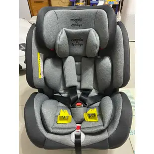 法國納尼亞Nania×Migo納歐聯名ISOFIX 360度旋轉型汽車安全座椅0-12歲