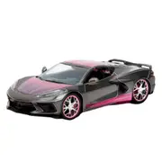 Jada 1:24 Scale Pink Slips 2020 Chevrolet Corvette Stingray Diecast Vehicle
