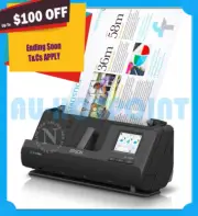 Epson WorkForce ES-C380W A4 Compact Wireless Document Scanner 30PPM B11B269501