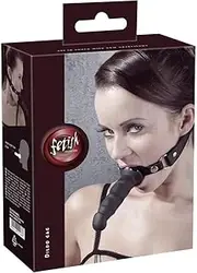 Fetish Collection Gag with Dildo, Black