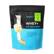 LEGION Whey+ Protein Whey Isolate from Grass Fed Cows - Whey Protein Isolate ...