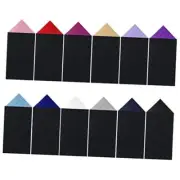 12 Pcs Pocket Squares for Men Polyester Pre Folded Suit Pocket Handkerchief on