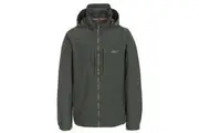 Trespass Mens Cartwright Waterproof Jacket (Olive) (XXS)