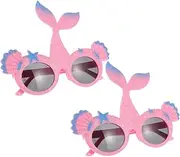[WRITWAA] for Women Hawaiian Costume Accessories Party Favors Unique Photo Booth Props for Birthday