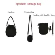 Portable shoulder strap transparent mesh bag for Bose SoundLink Micro speakers