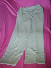 ladies pants NWT by mllers poyester size 14 colour light green