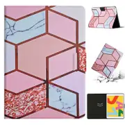 For iPad mini 5 / 4 / 3 / 2 / 1 Marble Pattern Smart Leather Tablet Case