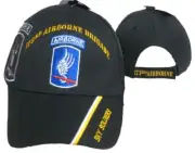 Army 173rd Airborne Brigade Sky Soldiers Black Shadow Embroidered Cap Hat CAP631