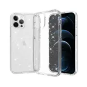 iPhone 11 Compatible Case Cover With Ultimake Glitter Shockproof - Transparent