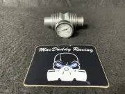 MacDaddy Racing Coolant Temperature Gauge for Kawasaki KFX450R KFX450 (Silver)