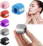 ZAKVOP 6 x jaw trainers, Jawline Exerciser, Face Fitness Ball Neck Exerciser, Jaw Trainer Ball, Food Grade Silicone Men Women Jawline Trainer for Women and Men, Double Chin Reducer