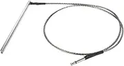 1pc Guitar Pickup Stick Passive Piezo Pickup Soft dle Transducer Pickup for Acoustic Guitar with 2.5mm Plug Silver