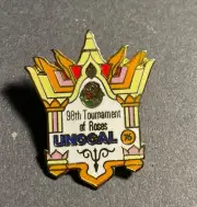 Unocal 76 98th Tournament of Roses Vintage Original Pinback Lapel Button 1".