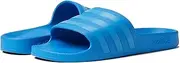 [adidas] Unisex Adilette Aqua Slides Sandal, Blue Rush/Sky Rush/Blue Rush, 11 US Men