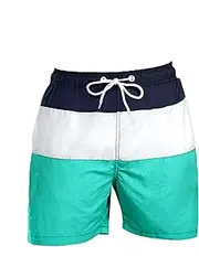 [Generic] Mens Long Board Shorts Men's Shorts Swim Trunks Beach Surfing Running Swimming Watershort Mens Swim Board Shorts