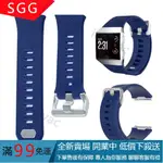 【SGG】FITBIT IONIC人字紋原裝官方TPU錶帶 時尚扣替換碗帶矽膠錶帶 運動防水手錶錶帶 IONIC矽膠腕帶