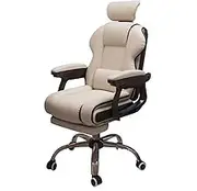 Ergonomic Office Chair,Gaming Computer Chair,Comfortable High-Back Swivel Chair with Adjustable Height Designed for Long Hours of Sitting