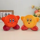 Set of 2 Kirby Super Star Plush Toy Red and Orange Stuffed Doll Gift 5.5“