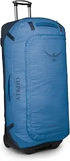[Osprey] Transporter 120L Wheeled Travel Duffel Bag, Blue Flame/Nocturnal Blue, Blue Flame/Nocturnal Blue, Wheeled Duffel Bag