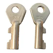 2 CHANEY # 10 ( GLOBE TROTTER ) KEYS FOR SUITCASE LUGGAGE BRIEFCASE