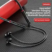Origial Lenovo HE05X Bluetooth 5.0 Magnetic Absorption In-ear Design Earphones Skin-touching Headset HiFi Sound Headphones