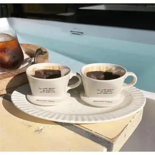 外單韓國ins扇形咖啡濾杯陶瓷三孔滴漏式101手沖咖啡壺過濾器
