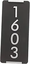 Outanaya Address Sign Durable House Number Plaque Self Adhesive Door Name Plate Stylish Home Wall Decoration Suitable for All Wall