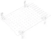DRESSOOS 1 Set Fish Tank Isolation Board with Suction Cups Durable Acrylic Divider for Breeding Tanks Fish Separation Board Improves Survival Rate