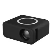 Wireless & Wired Mini Lcd Projector - 24 Ansi Lumens - 320X240 - Same Screen - Black