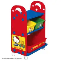 在飛比找蝦皮商城優惠-日本 迪士尼 Disney kitty凱蒂貓玩具收納櫃【麗兒