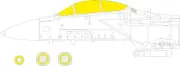 Eduard 1/72 scale F-15C coating paint mask forFine Molds - CX674