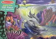 Melissa & Doug 100pc Jigsaw Puzzle Dolphin Cove Underwater NEW UNOPENED!