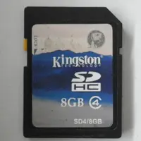 在飛比找蝦皮購物優惠-Kingston金士頓 8GB SDHC Memory Ca