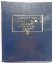 Whitman Classic Coin Album 4788 Innovation Dollars 2018-2025 P&D, Book
