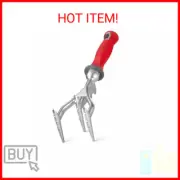Garden Weasel Double-Sided Garden Cultivator/Tiller | Cultivate, Till, Break Up