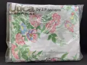 Vintage Utica By JP Stevens Full Fitted Sheet Floral