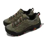 MERRELL 登山鞋 MOAB 3 GTX 女鞋 綠 黑 防水 黃金大底 越野 郊山 戶外 ML036322W