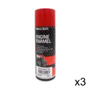3 x Pacer Engine Enamel Holden Rocket Red 300G Silicone-Ceramic Nano-Technology