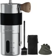 Manual Coffee Grinder Silver